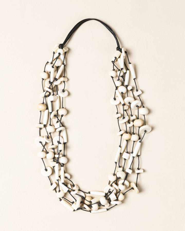 Augustine Mix Bone Necklace