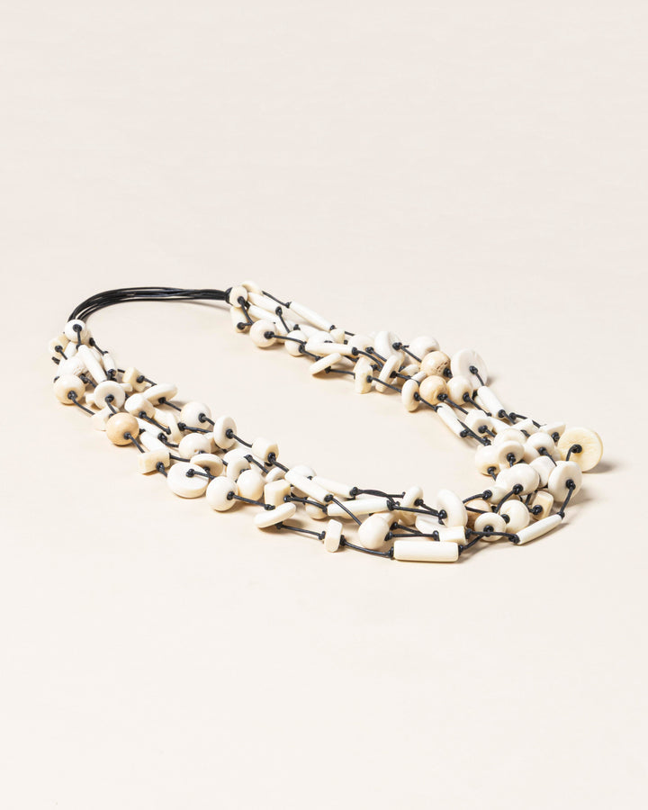 Augustine Mix Bone Necklace