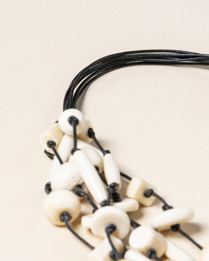 Augustine Mix Bone Necklace