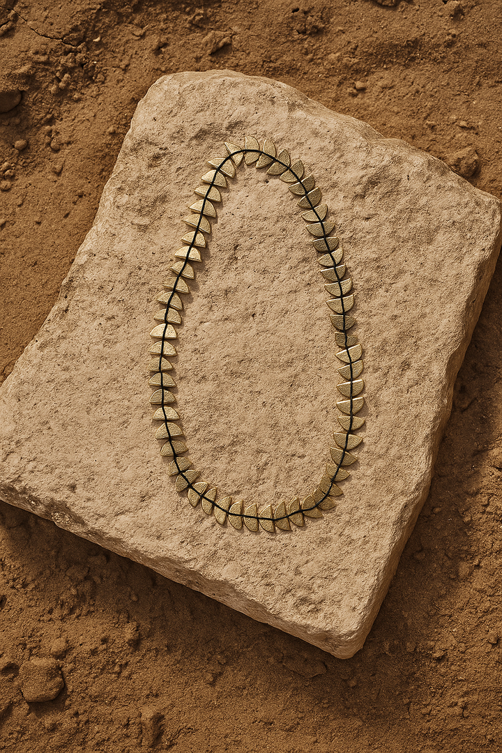 Taylor Brass Necklace