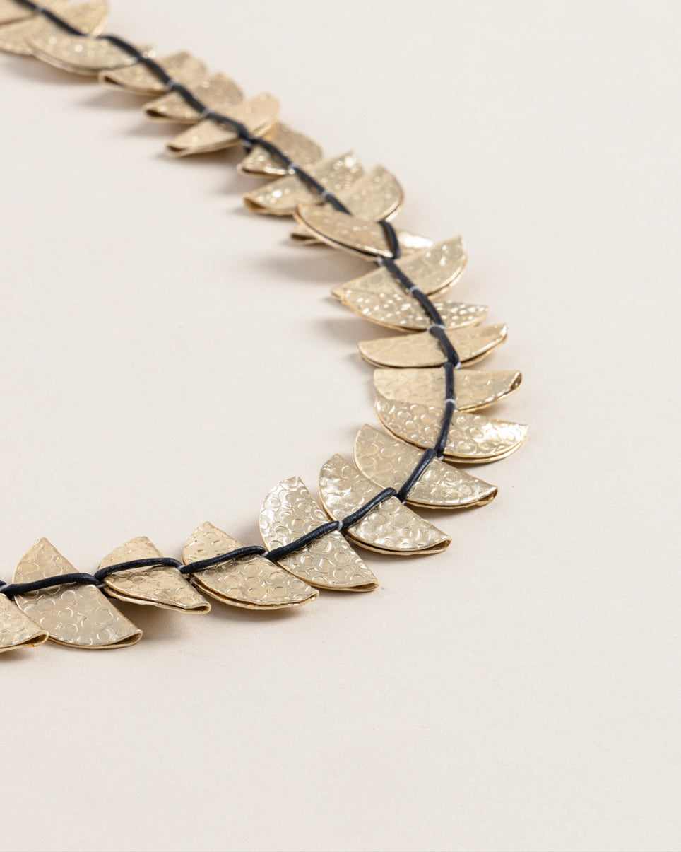 Taylor Brass Necklace