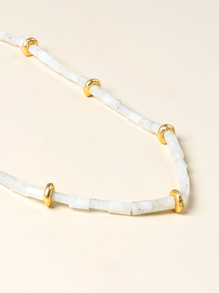Lily 2 Stone Necklace