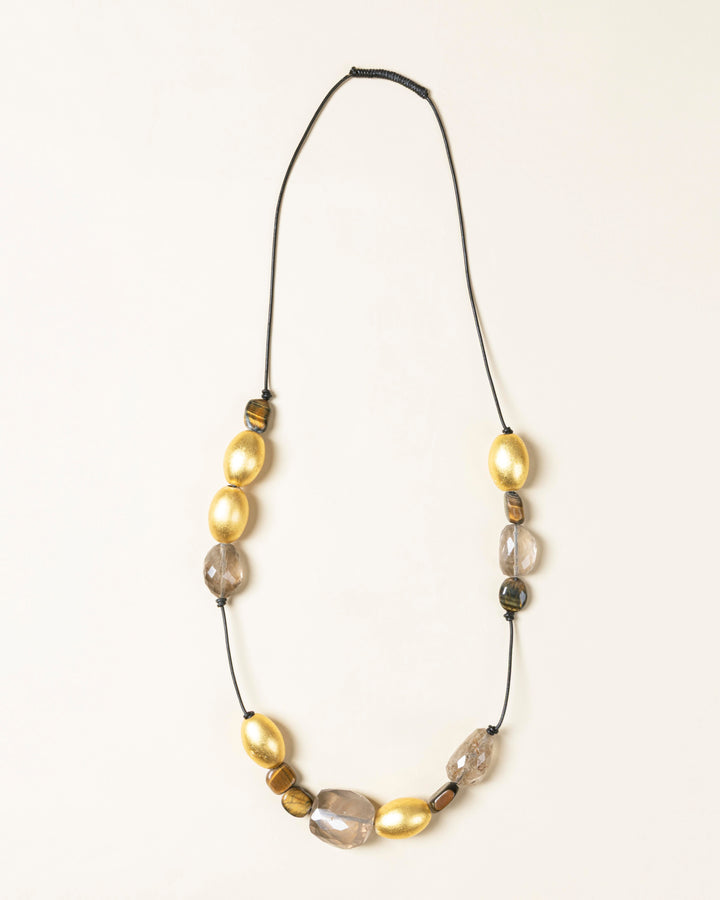 Chloe Mix Material Necklace