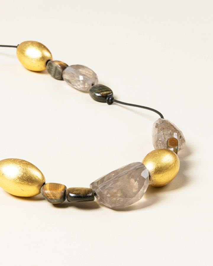 Chloe Mix Material Necklace