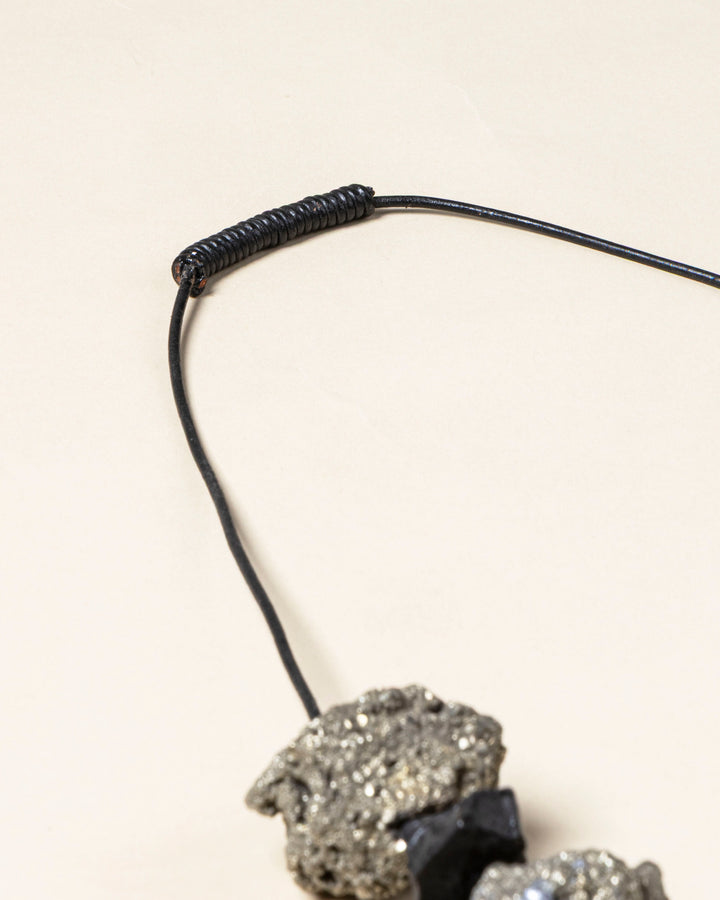 Mira Mix Material Necklace