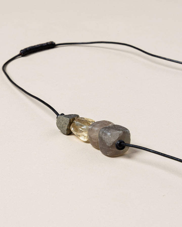 Mayumi Mix Material Necklace