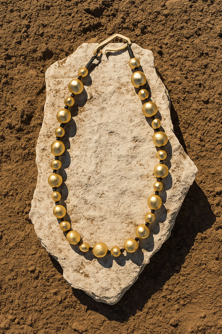 Adley Brass Necklace