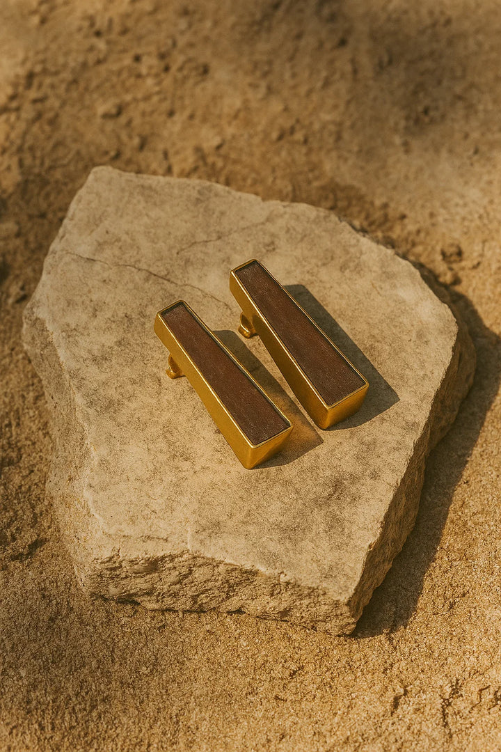 Sie Glass Earrings