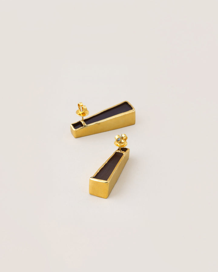 Sie Glass Earrings