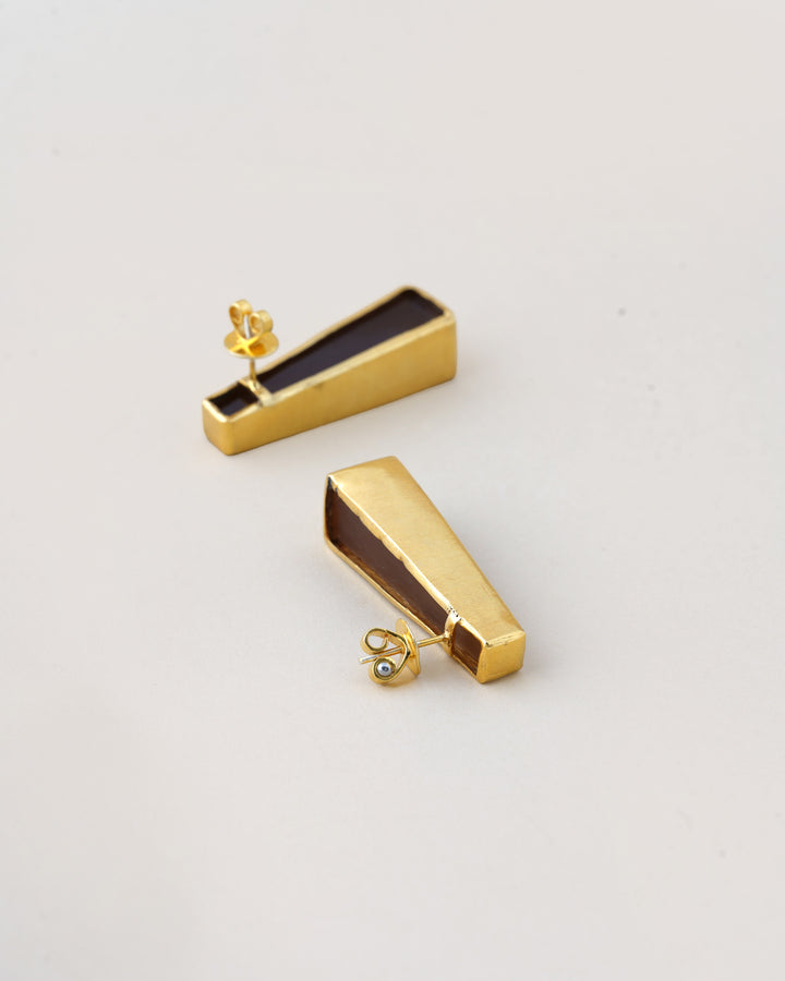 Sie Glass Earrings