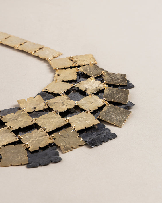 Doriane Brass Necklace