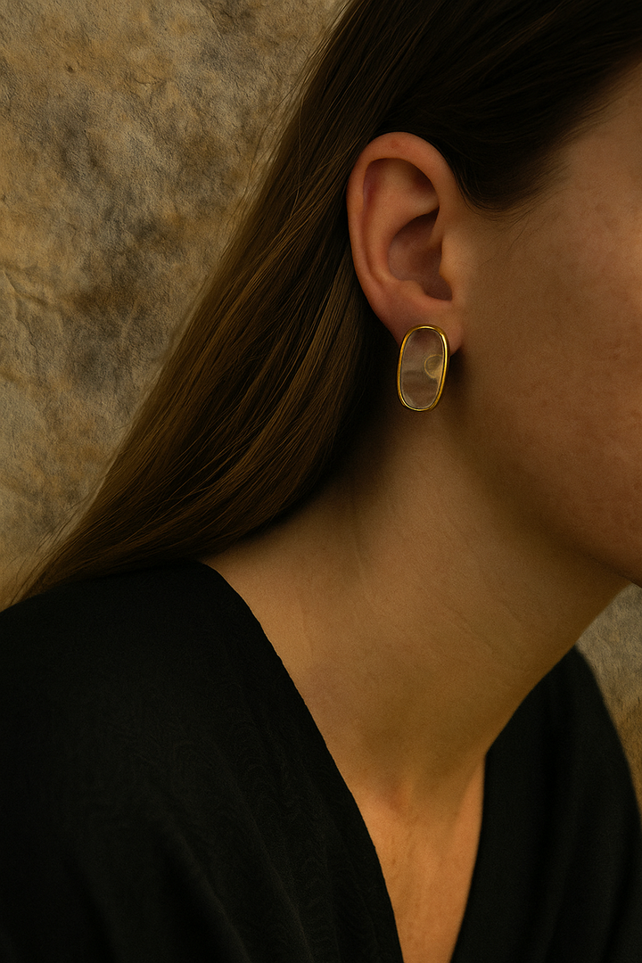 Monica Crystal Earrings